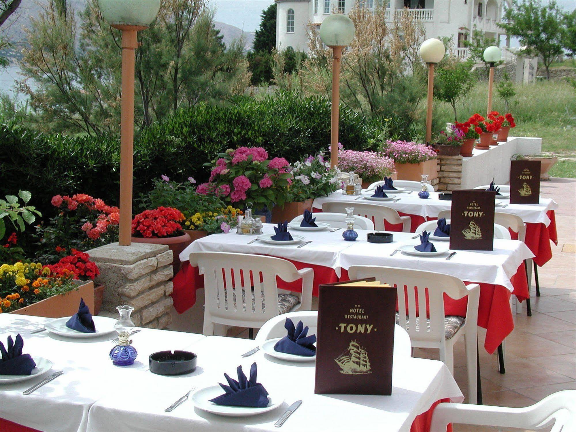 Hotel Tony Pag Town Restaurant foto